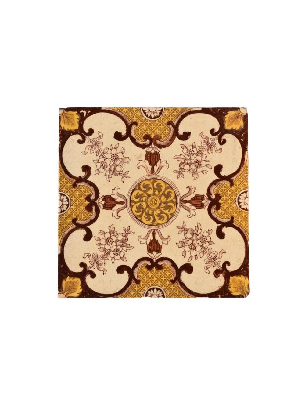 Minton Victorian Transfer-Printed Tile